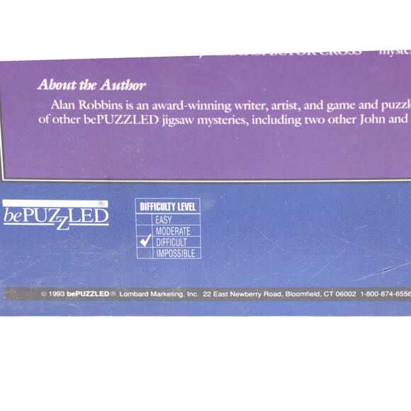 1993 Glenmore Haunting Jigsaw Puzzle Mystery Alan Robbins BePUZZLED 1000pc - Picture 7 of 10